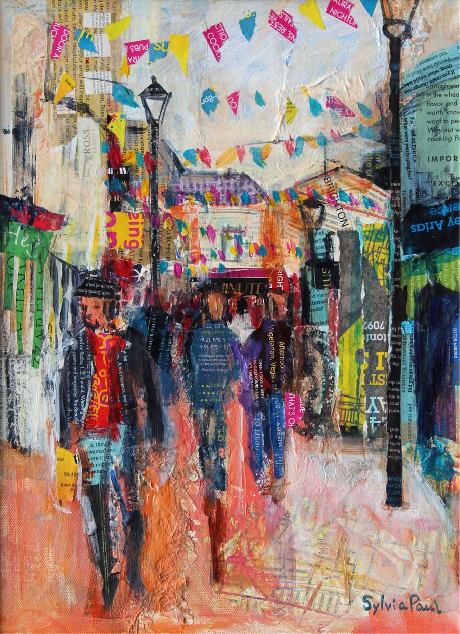 North Laines, Brighton by Sylvia Paul