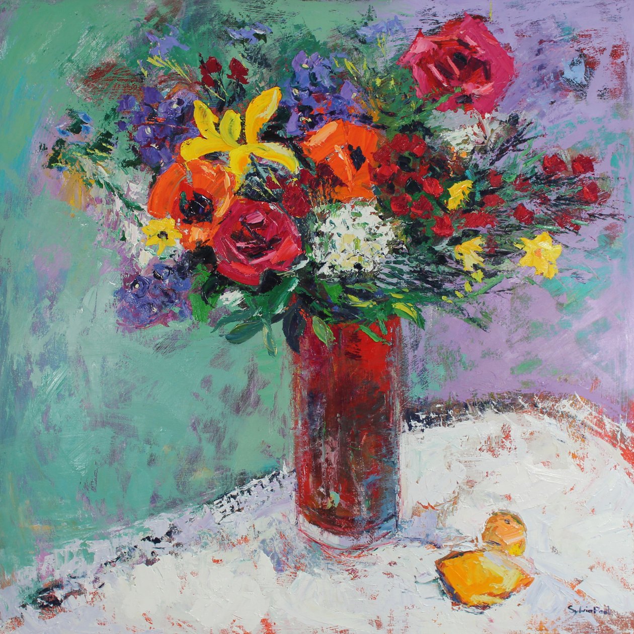 Fresh Flowers by Sylvia Paul