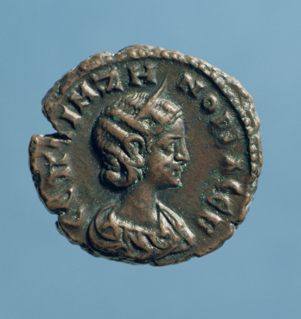 Tetrachm of Zenobia, Queen of Palmyra, Minted at Alexandria by Syrian School