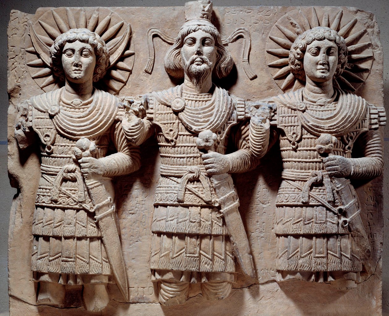 Palmyrean Triad: Baalshamin, Master of Heaven Between the Moon God and the Sun God by Syrian