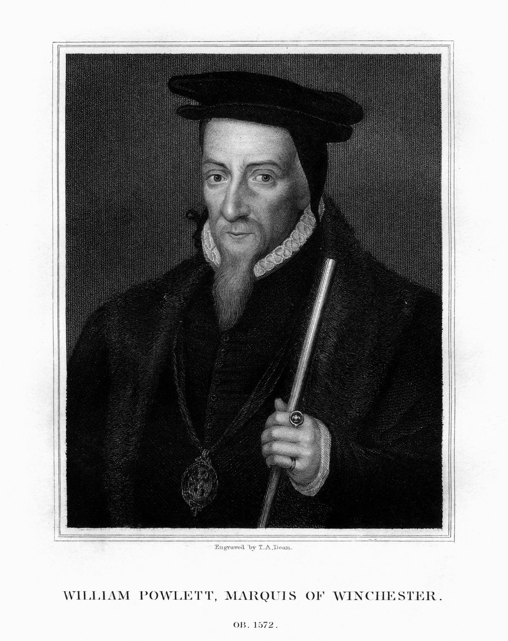 William Paulet, 1st Marquess of Winchester, English Statesman by T. A. Dean