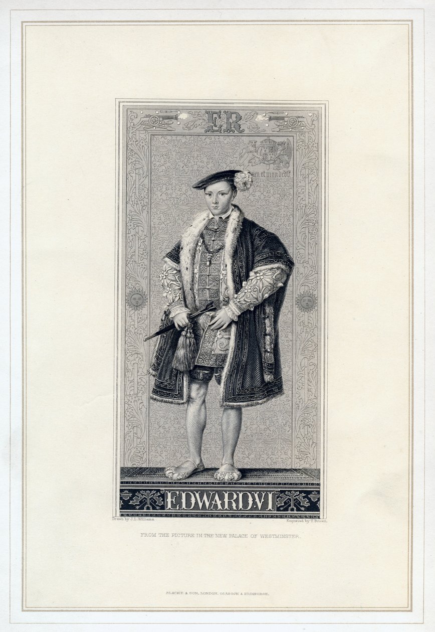 Edward VI, King of England by T. Brown