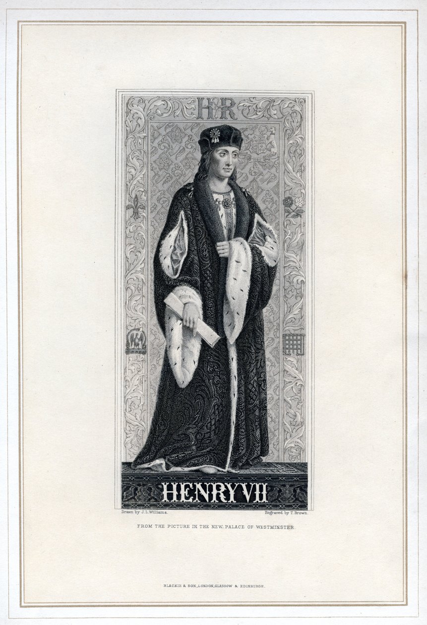 Henry VII of England by T. Brown