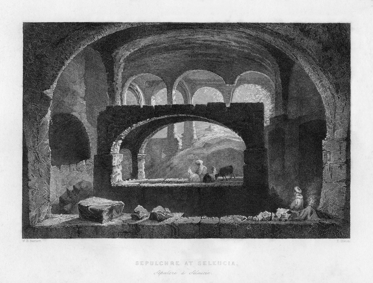 A Sepulchre at Seleucia, Mesopotamia IraqIran, 1841 by T Dixon