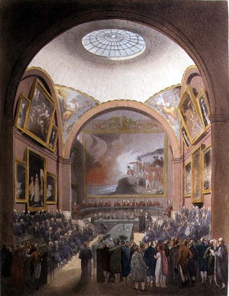 The Common Council Chamber, Guildhall, from 