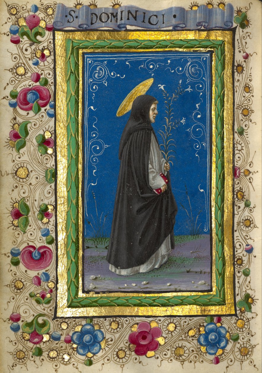 Saint Dominic by Taddeo Crivelli