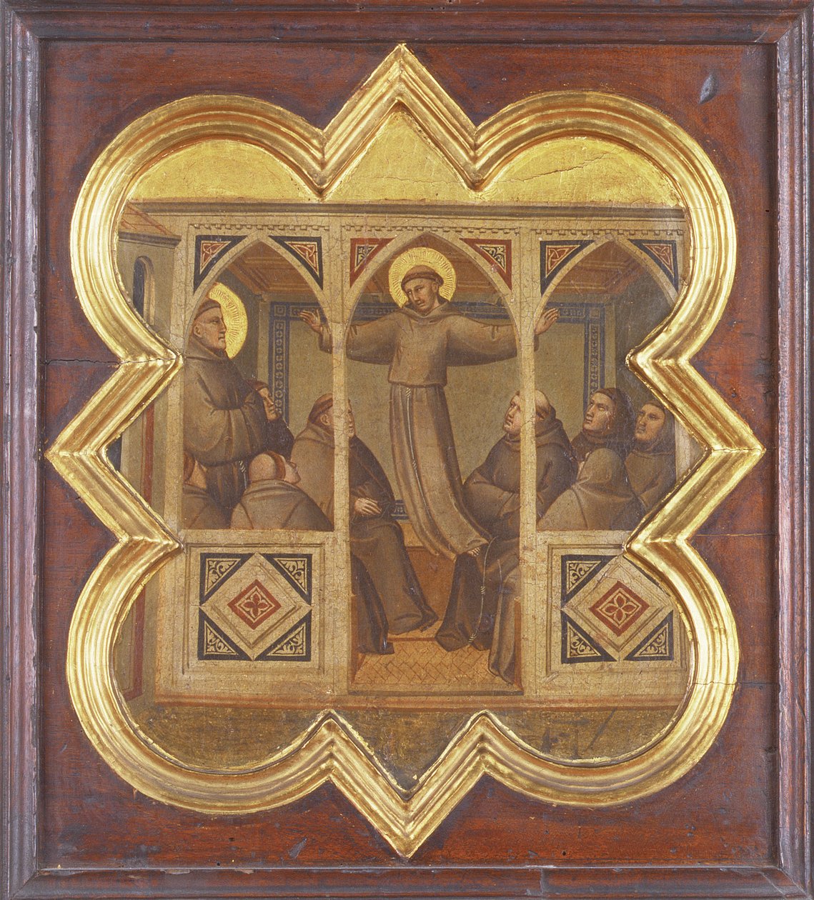Apparition of St. Francis to his Followers by Taddeo Gaddi