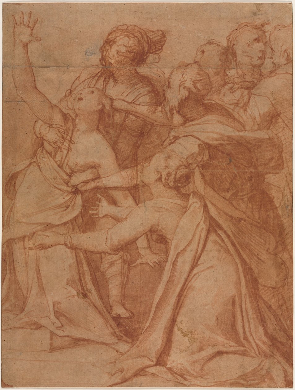 A Miracle of Saint Philip Benizzi: The Healing of a Demoniac Woman by Taddeo Zuccari