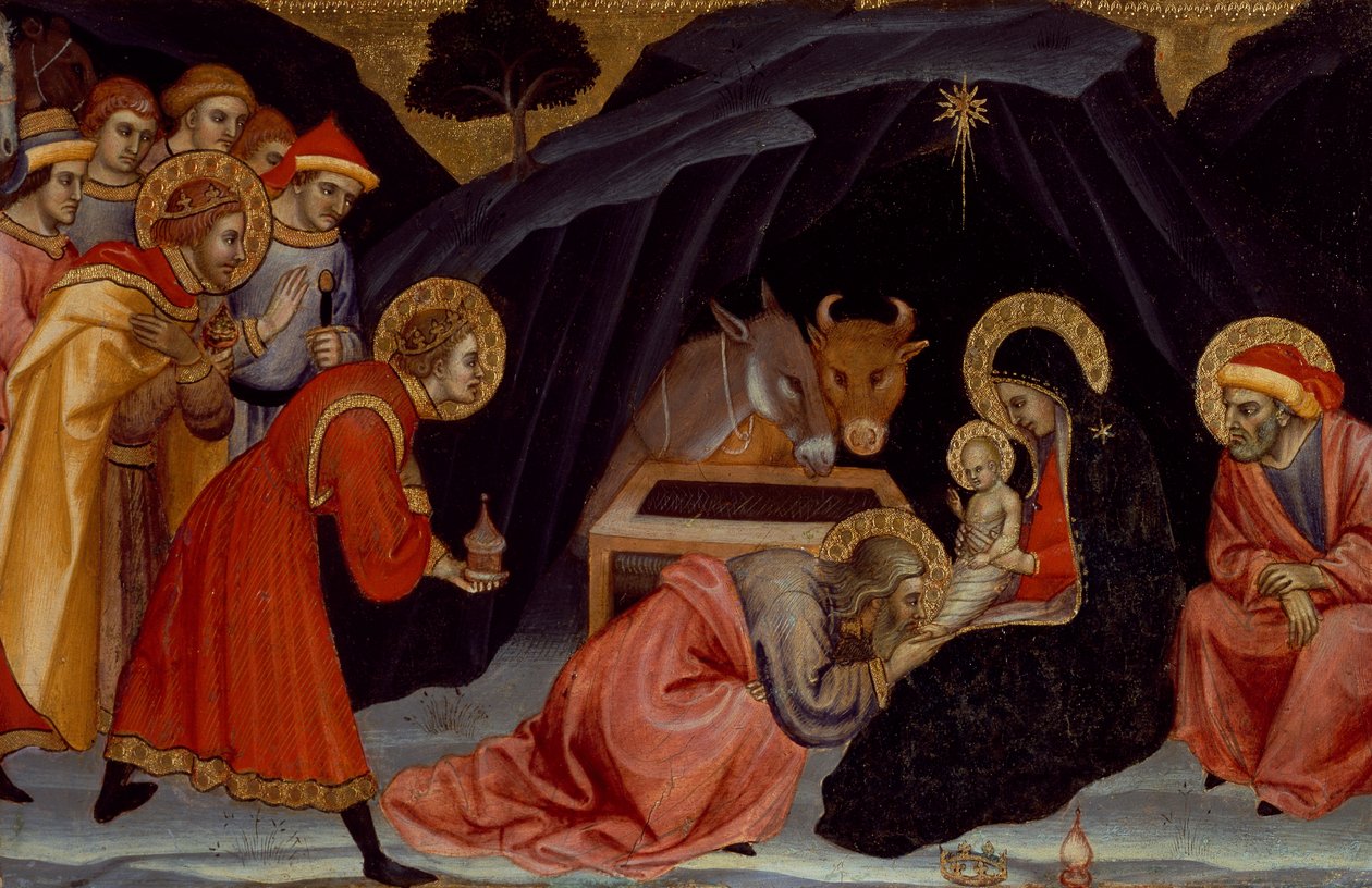 Adoration of the Magi by Taddeo di Bartolo