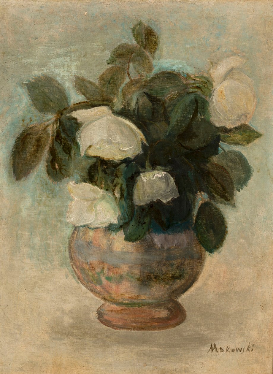 White Roses by Tadeusz Makowski