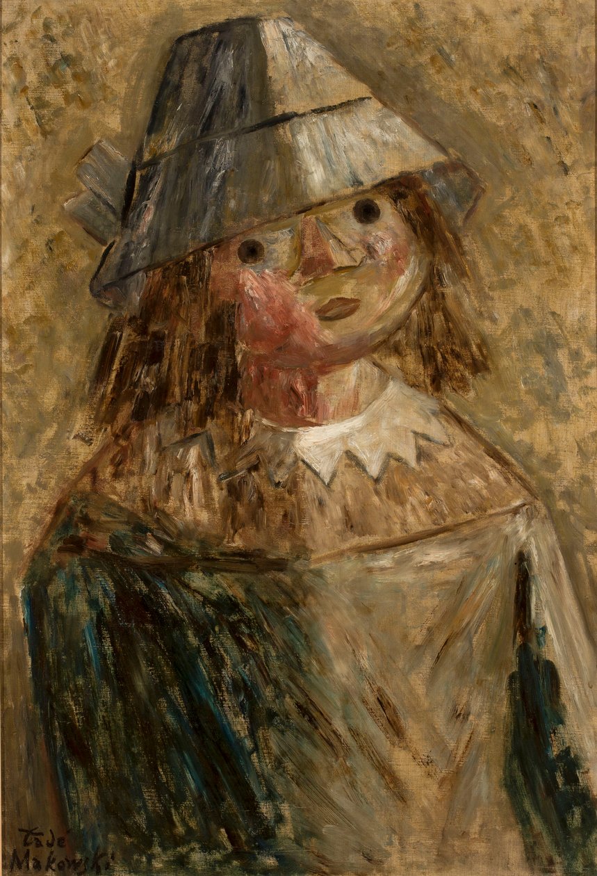 Girl in a Hat (Fillette) by Tadeusz Makowski