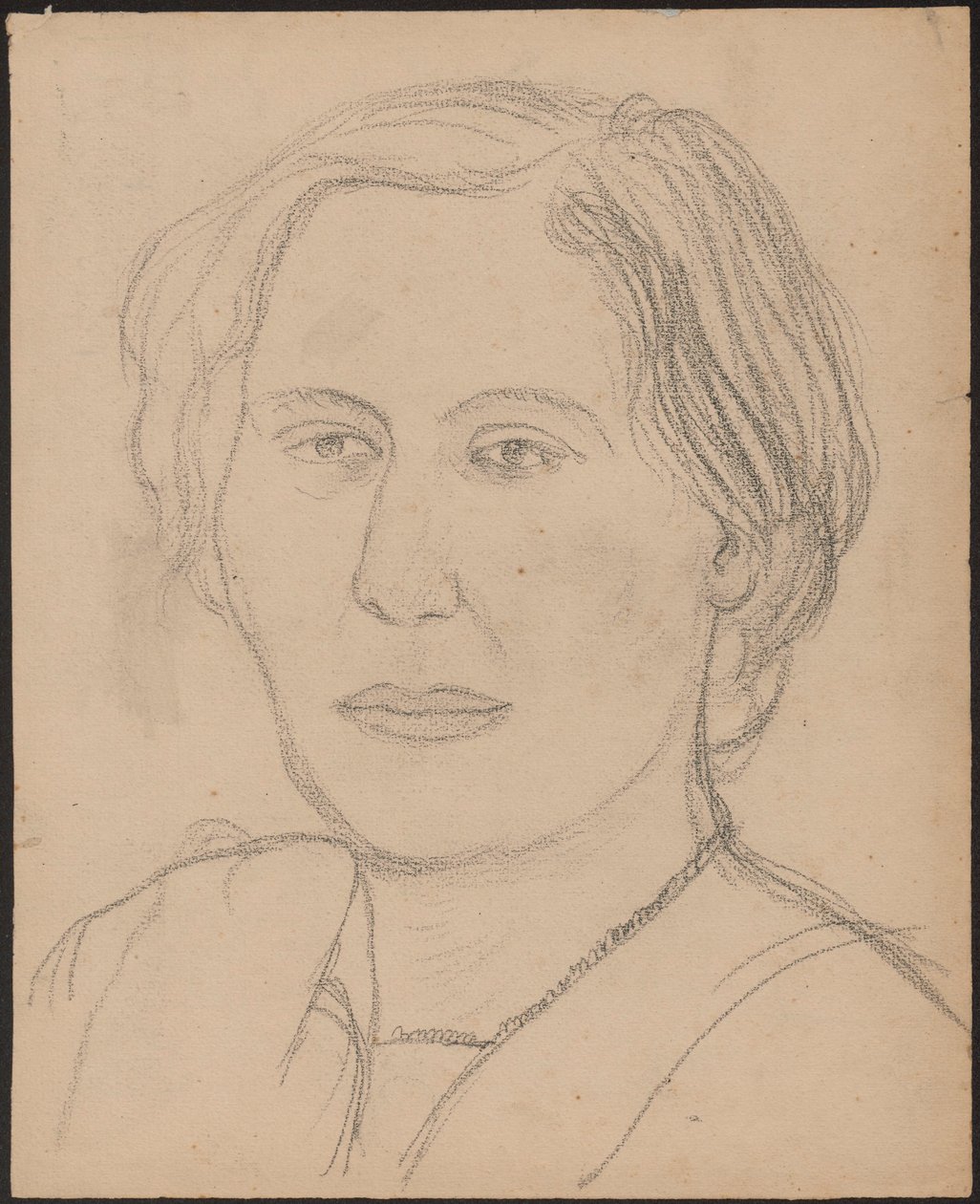 Head of a Woman by Tadeusz Makowski