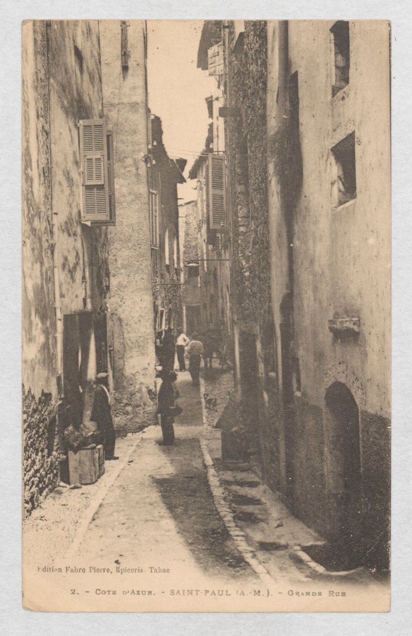 Postcard to Maria Mickiewicz by Tadeusz Makowski