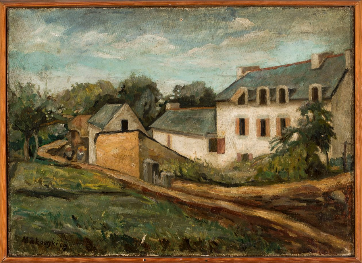 Landscape from Le Pouldu by Tadeusz Makowski