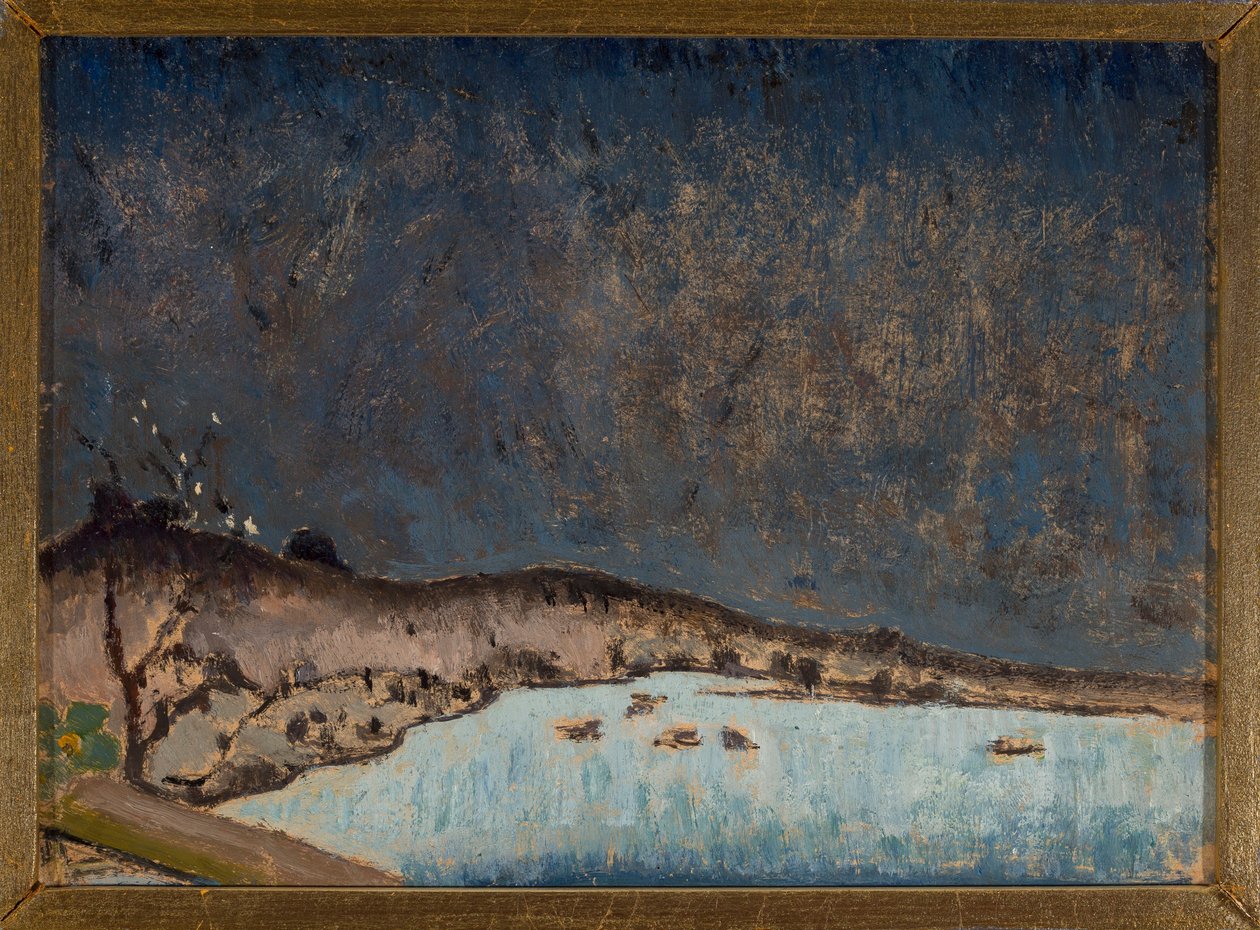 Landscape with Clouds by Tadeusz Makowski