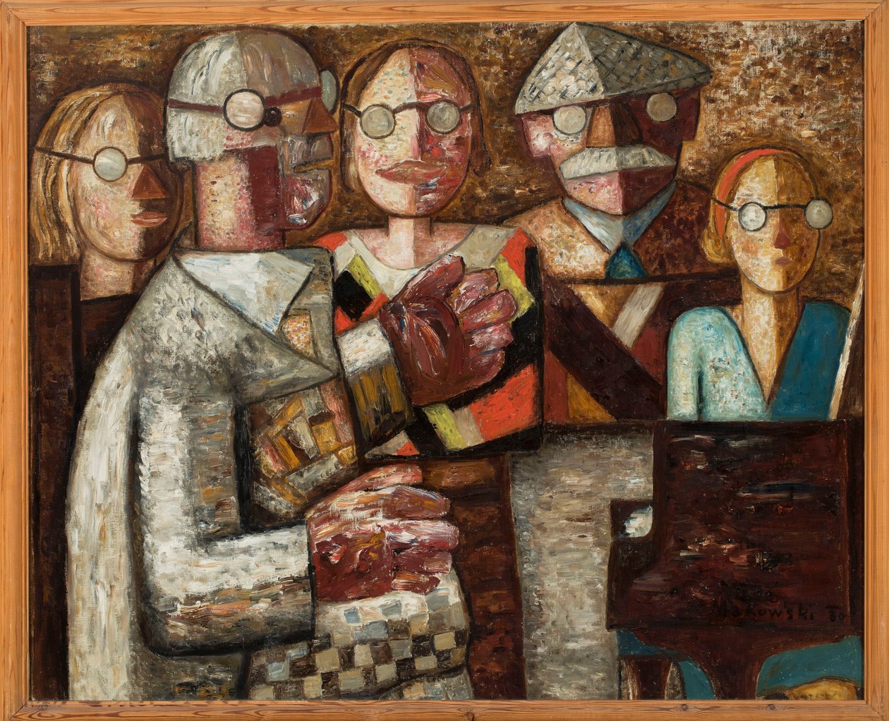 Musical Session by Tadeusz Makowski
