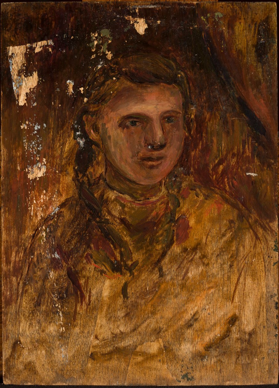 Study of a Girl by Tadeusz Makowski