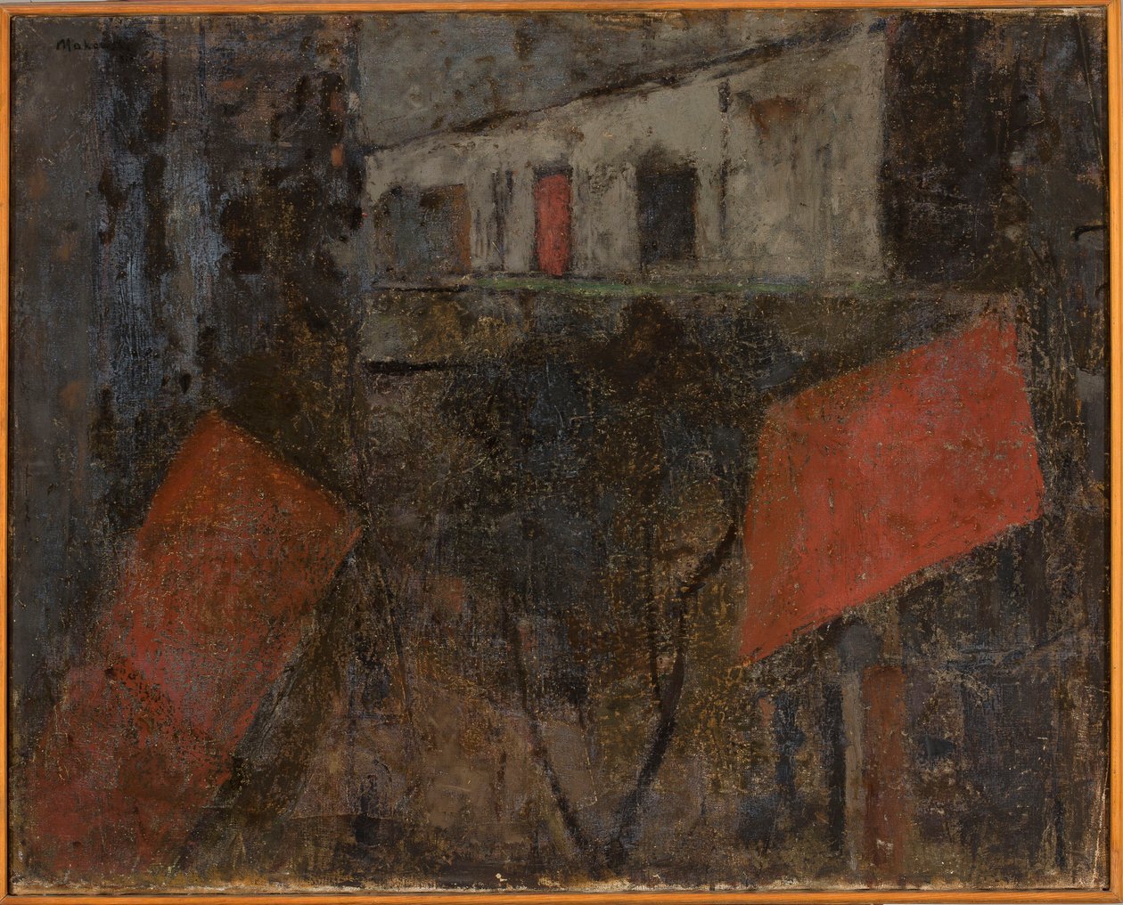 Street by Tadeusz Makowski