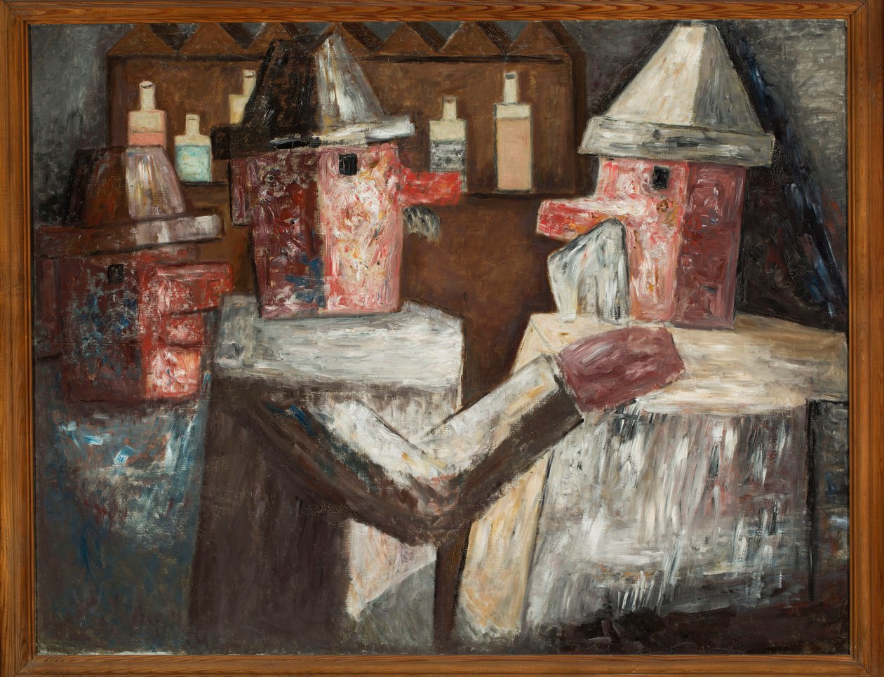 In the Bar by Tadeusz Makowski