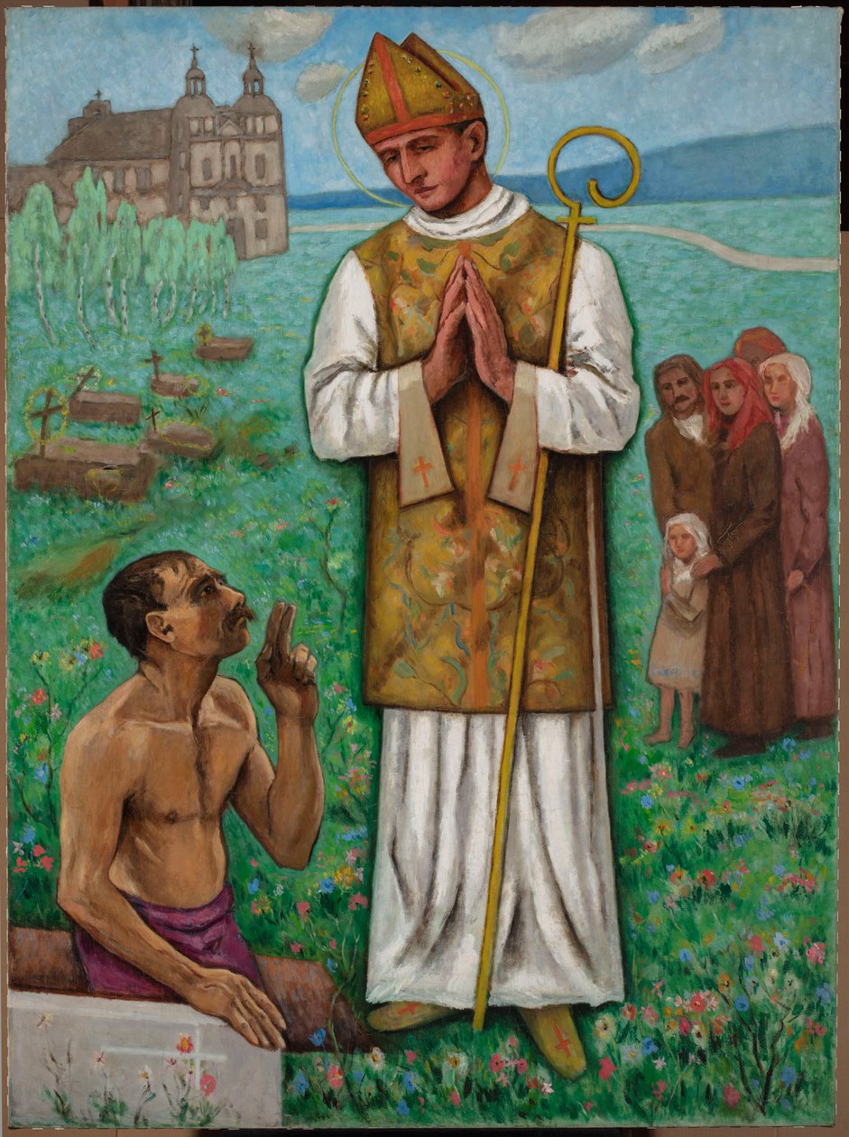 The Resurrection of Piotrowin by Tadeusz Makowski