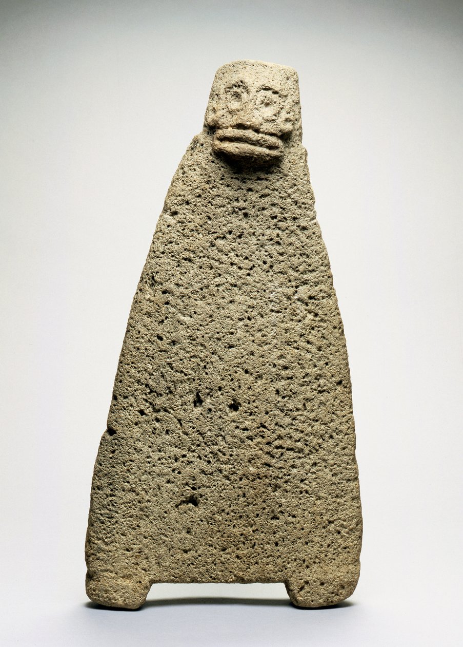 Triangular figure by Taino Culture