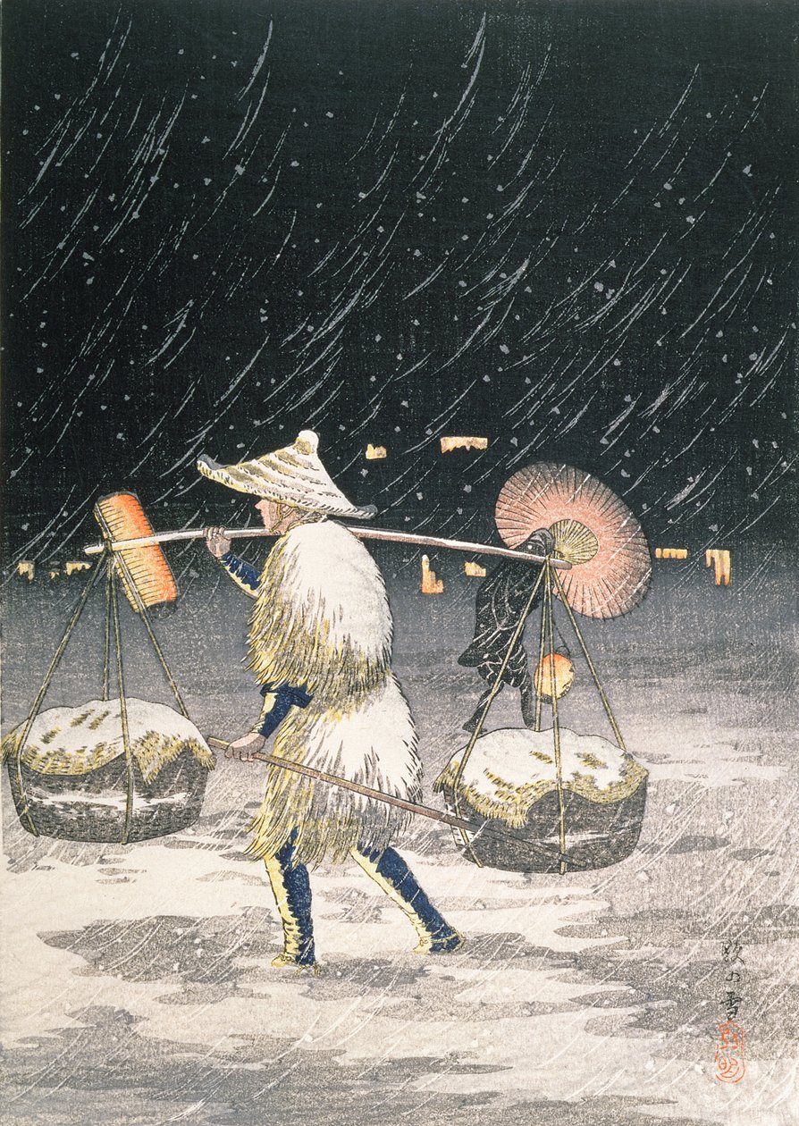 Night Snow by Takahashi Hiroaki