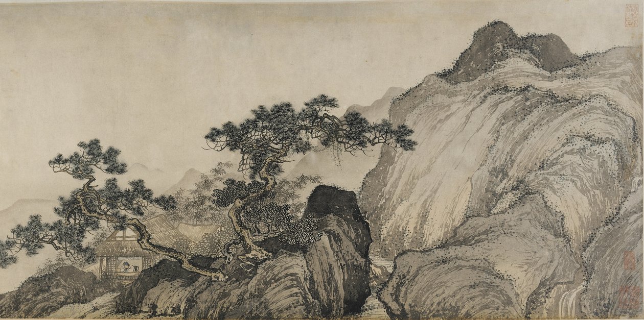 The Thatched Hut of Dreaming of an Immortal, Ming Dynasty by Yin Tang