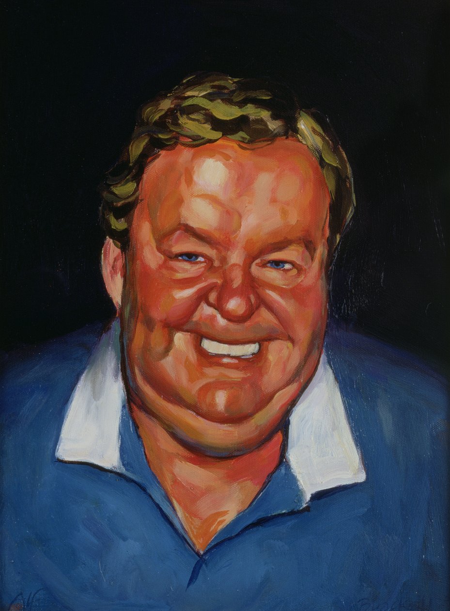 Portrait of the Laughing Man by Ted Blackall