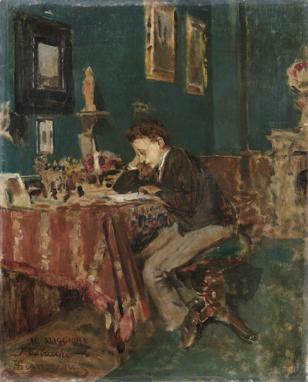 The Study by Telemaco Signorini