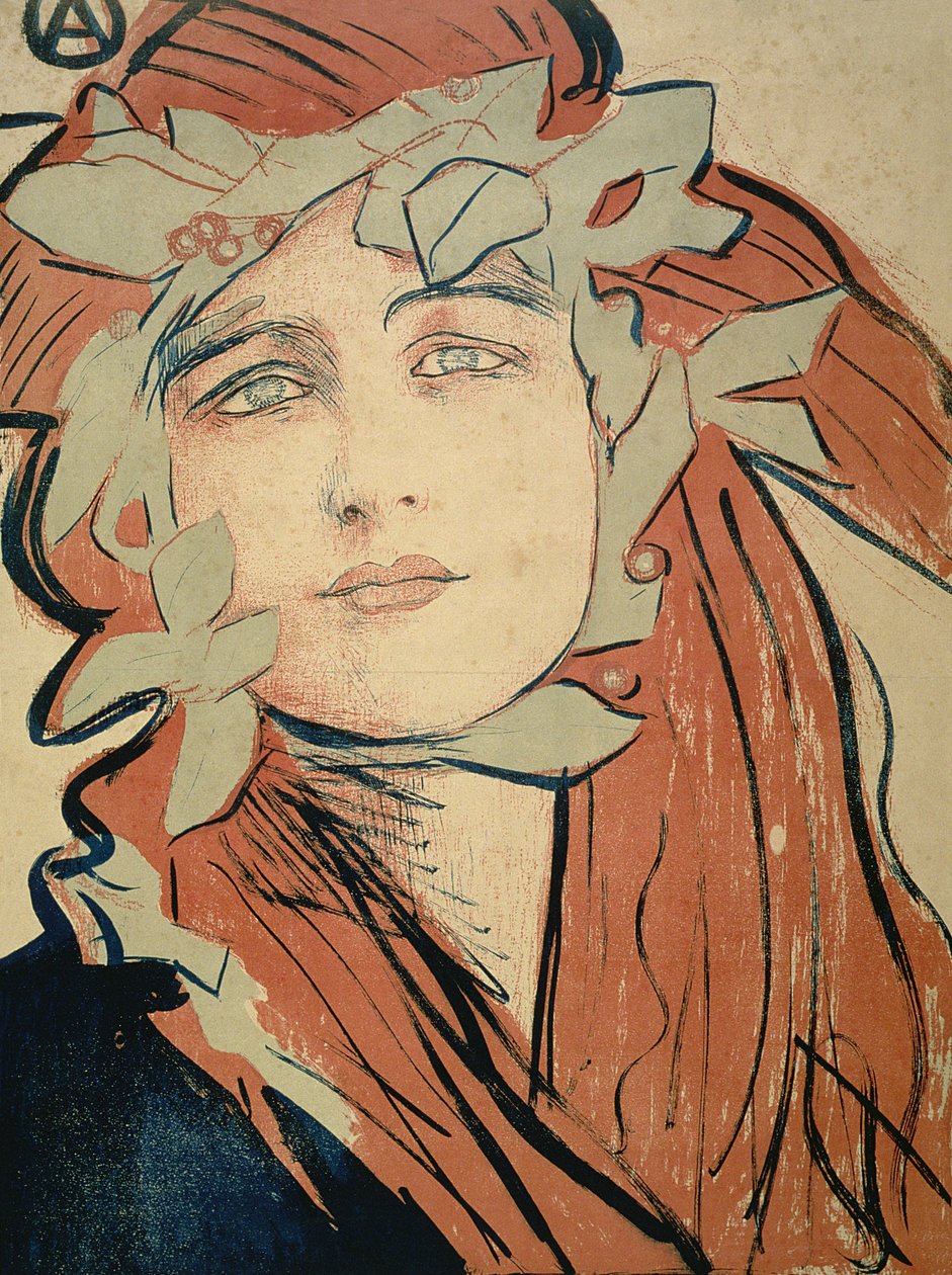 Poster for the Exhibition of the Polish Artistic Association by Teodor Axentowicz
