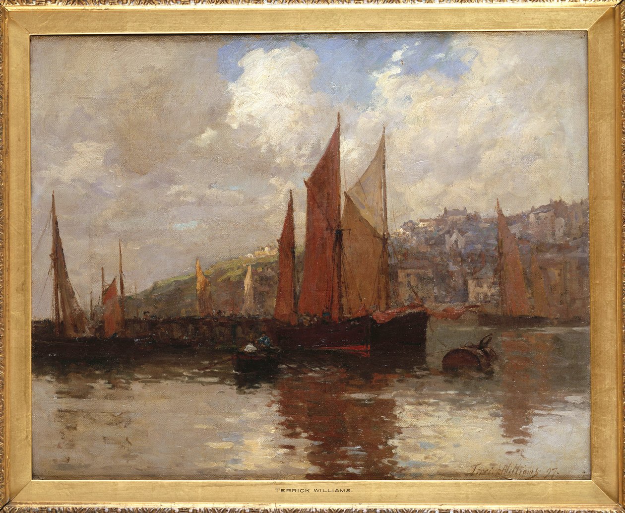 In Brixham Harbour by Terrick Williams