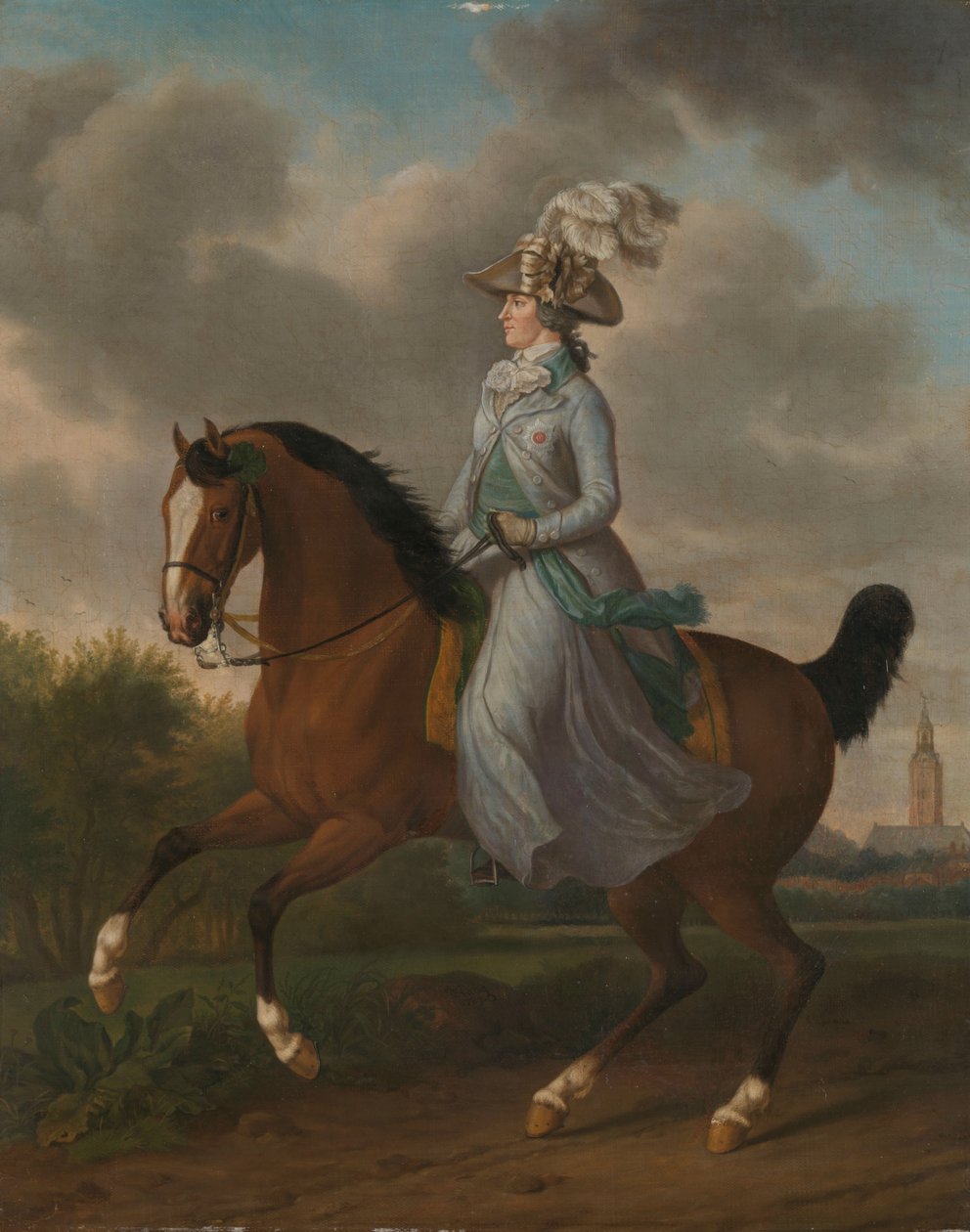 Frederika Sophia Wilhelmina of Prussia by Tethart Philip Christiaan Haag