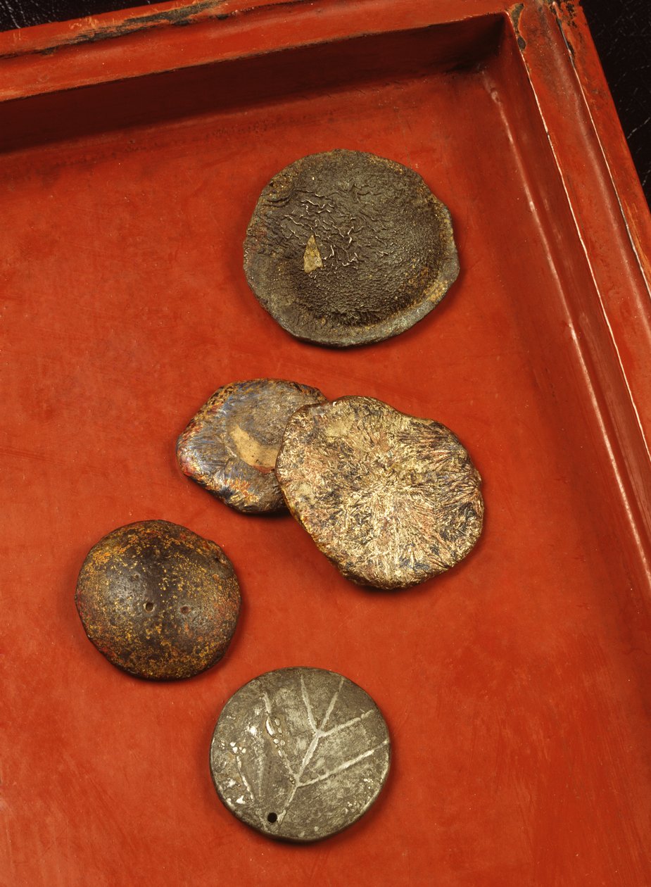 Money dating from the Kingdom of Srivijaya by Thai School