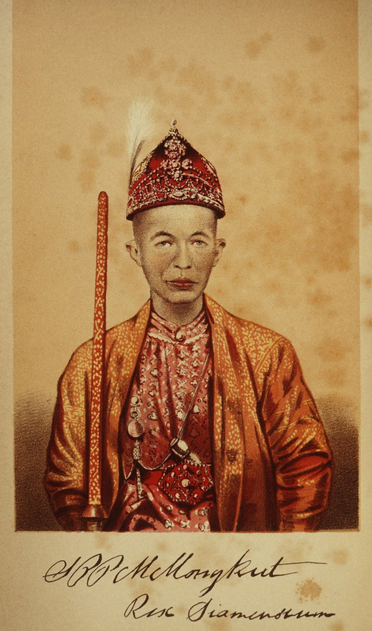 Portrait of King Mongkut by Thai School