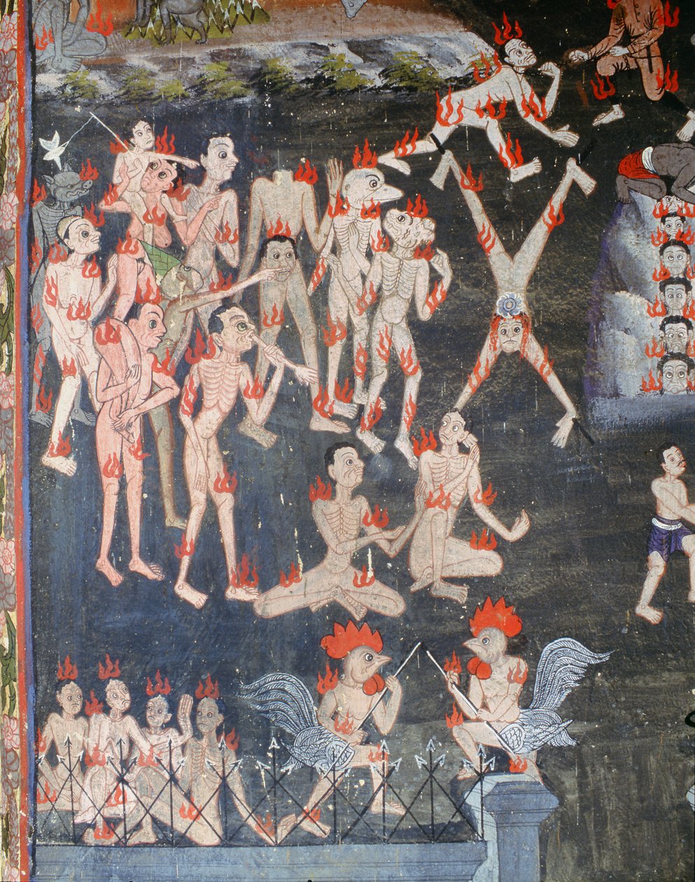 Scene of an inferno by Thai School