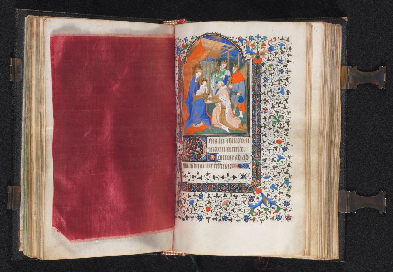 Book of Hours Use of Paris: Fol. 66v, Decorated Border by The Bedford Master