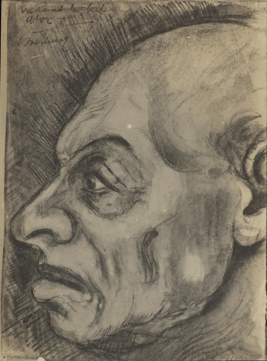 Beggars Head by Theo van Doesburg