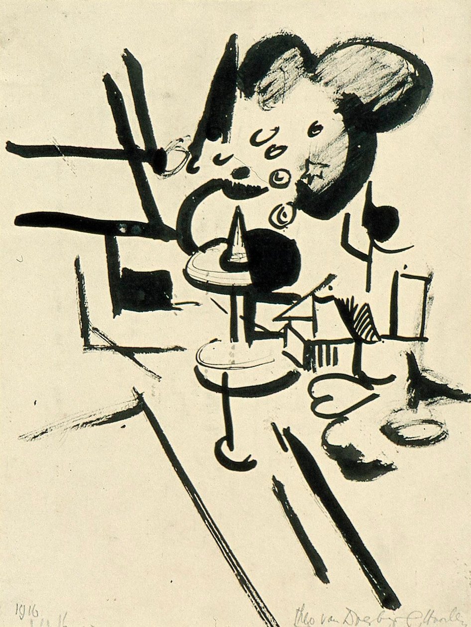 Still Life by Theo van Doesburg