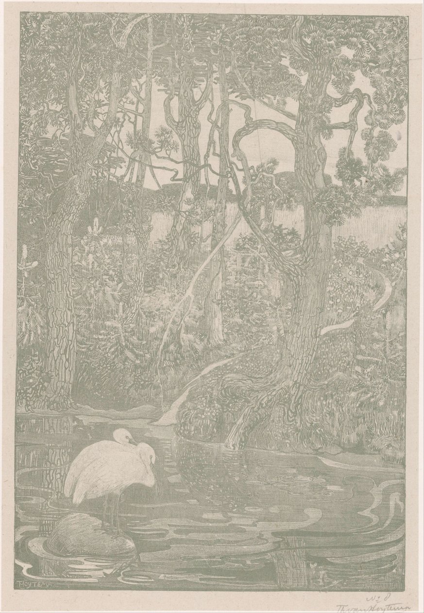 Forest Idyll by Theo van Hoytema