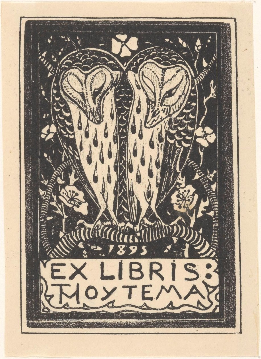 Ex Libris of Theo van Hoytema by Theo van Hoytema