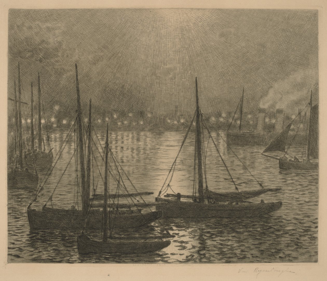 Boulogne by Théo van Rysselberghe