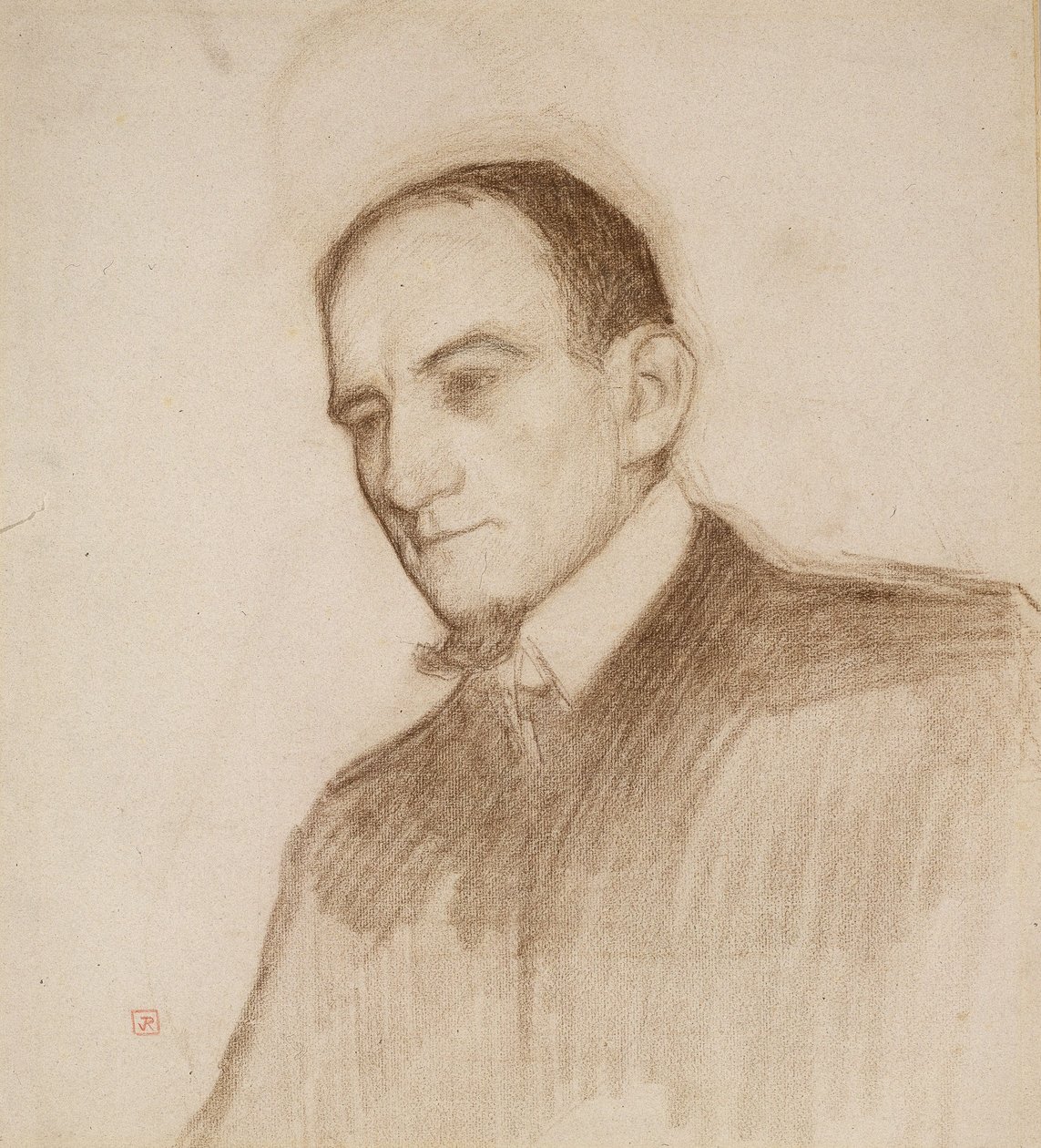 Portrait of Félix Fénéon by Théo van Rysselberghe