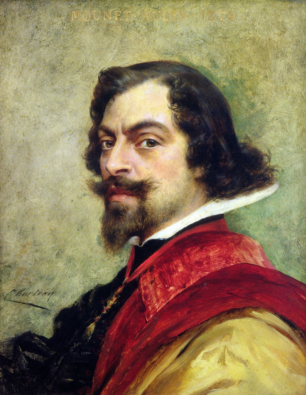 Portrait of Mounet-Sully by Theobald Chartran