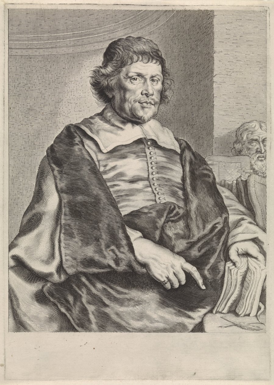 Portrait of Caspar van Baerle by Theodor Matham