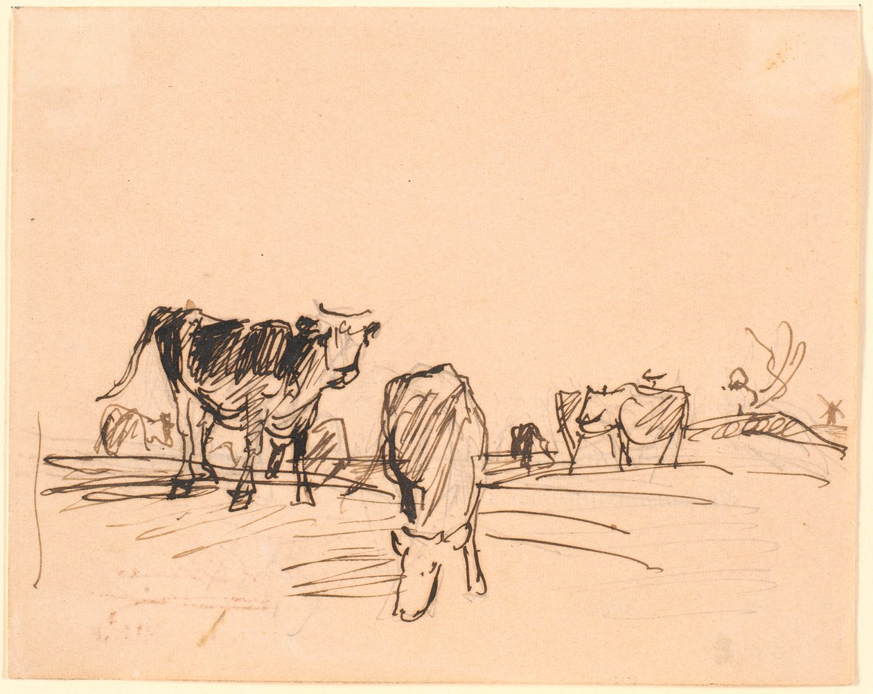 Cows in a Field by Theodor Philipsen