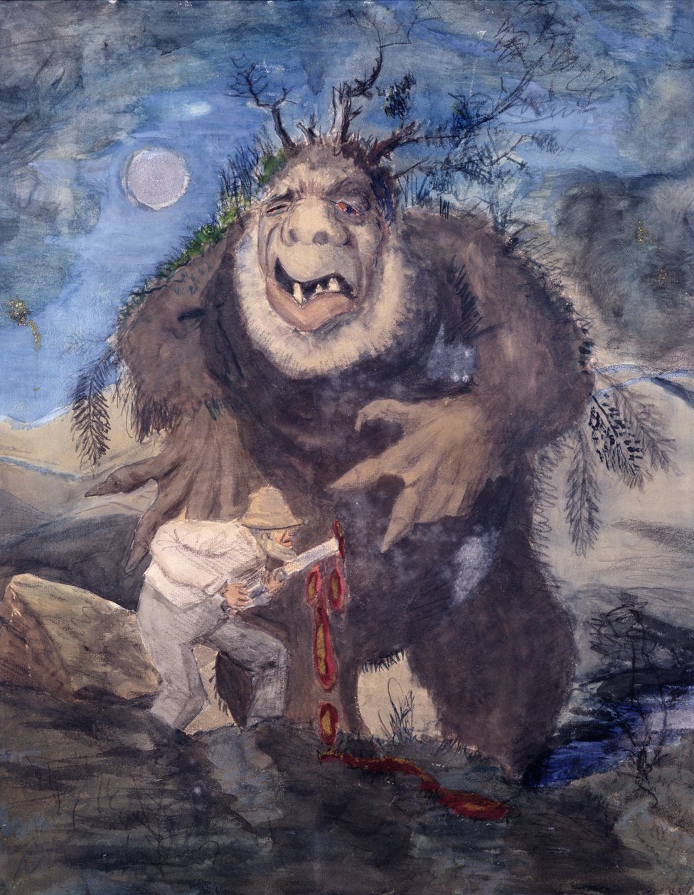 Forest Troll by Theodor Kittelsen