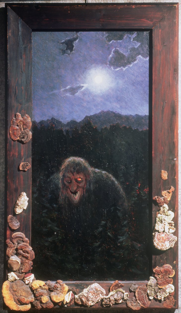 Our House Troll by Theodor Kittelsen