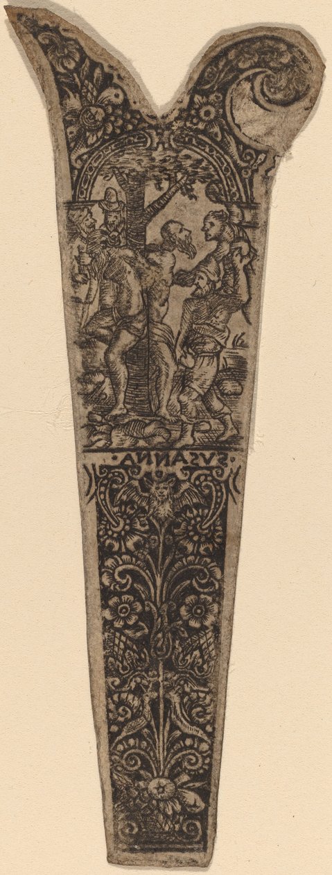 Ornament for Knife Handle by Theodor de Bry