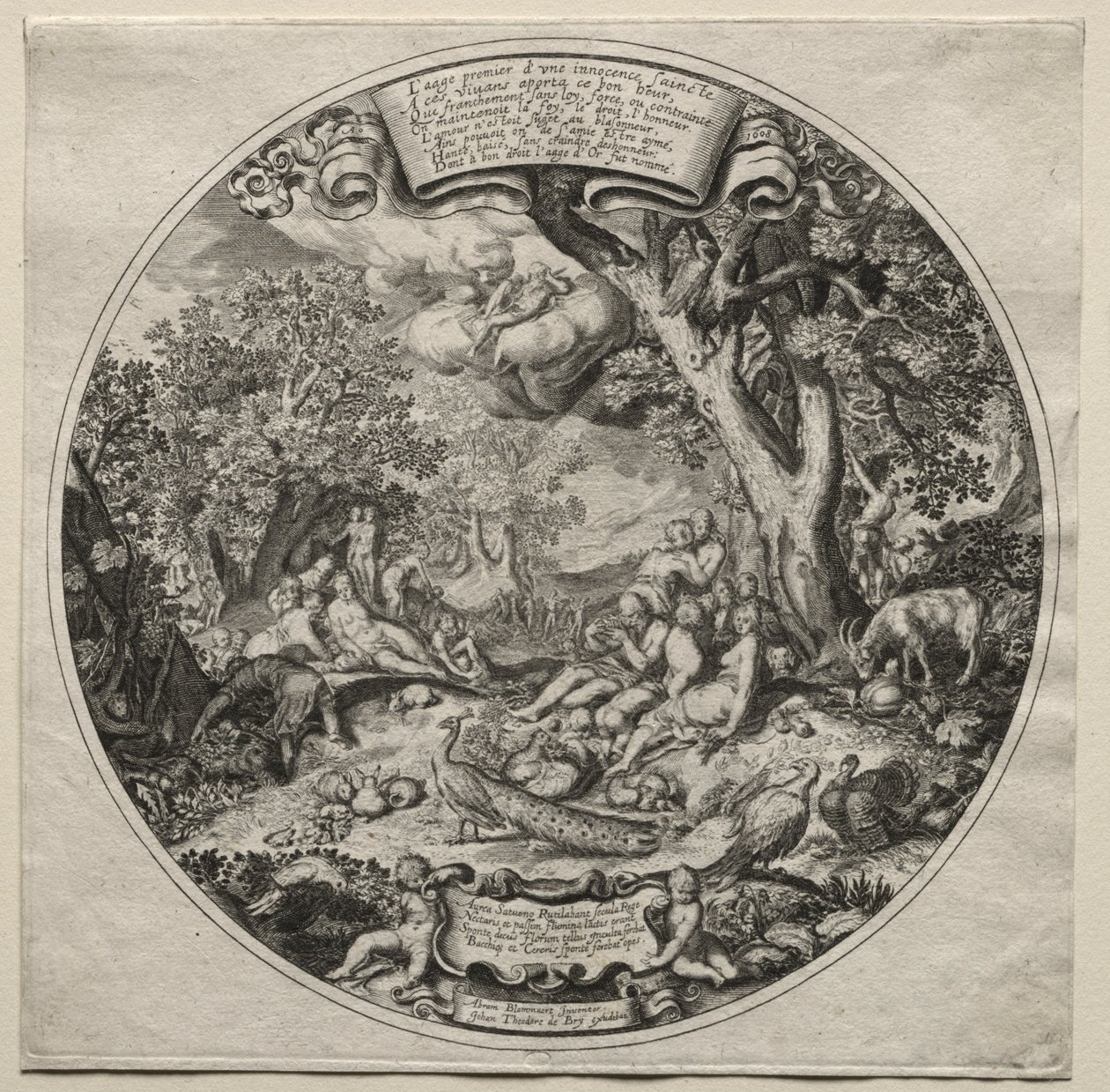 The Golden Age by Theodor de Bry