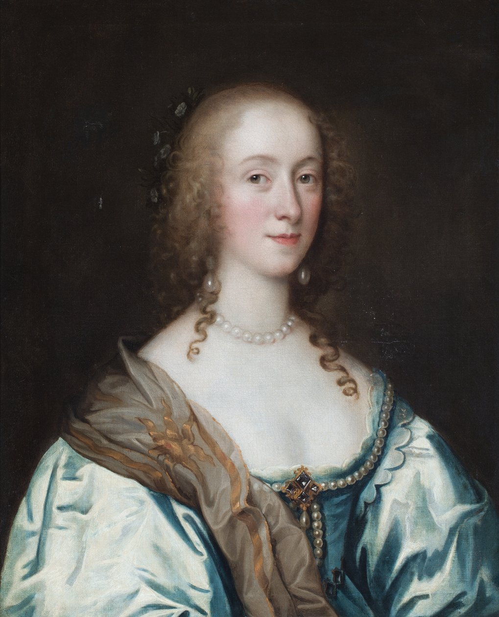 Portrait of a Lady, Said to be Margaret Hewett, Lady Paston by Theodore (attr.to) Russell